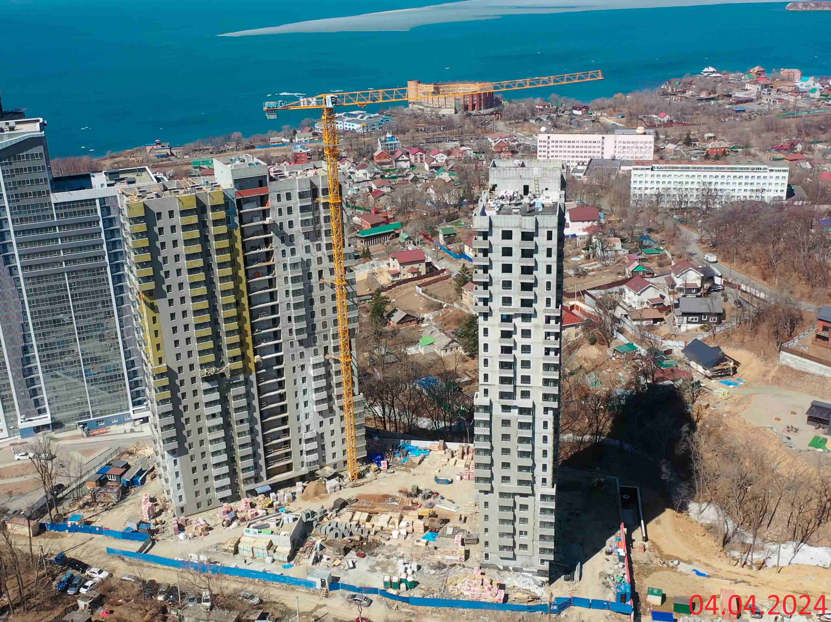 Жилой комплекс Прибрежный, Апрель, 2024